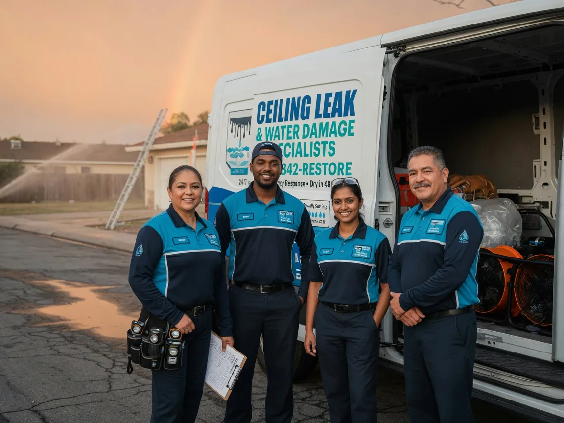 Ceiling Leak Cleanup company in Diberville, MS