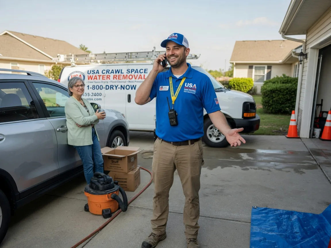 Crawl Space Water Removal Diberville, MS FAQs
